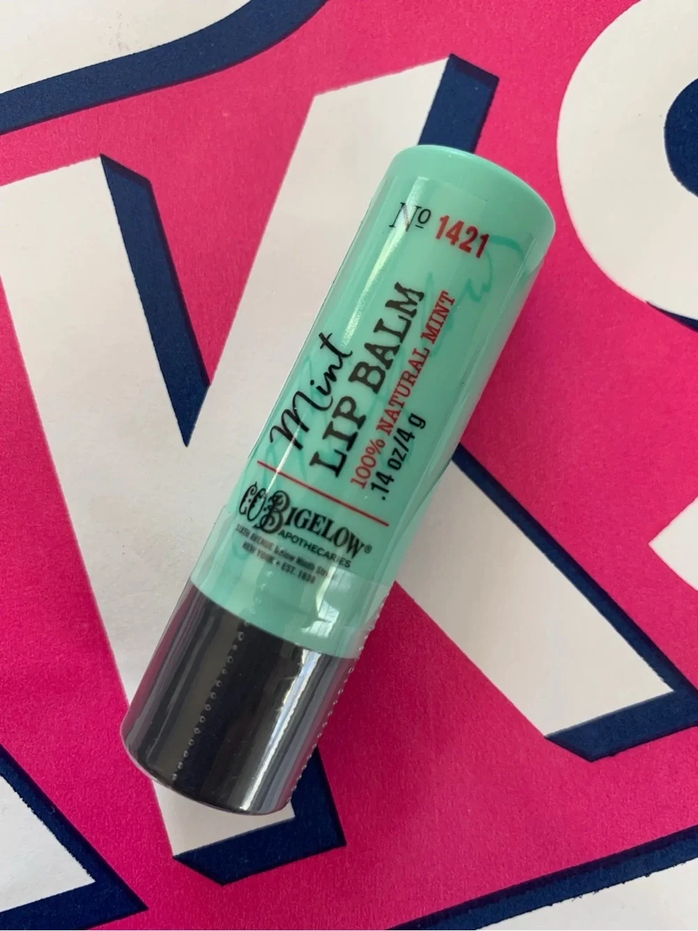 Bath & Body Works C.O. Bigelow Mint Lip Balm No 1421 NWT Hydrating